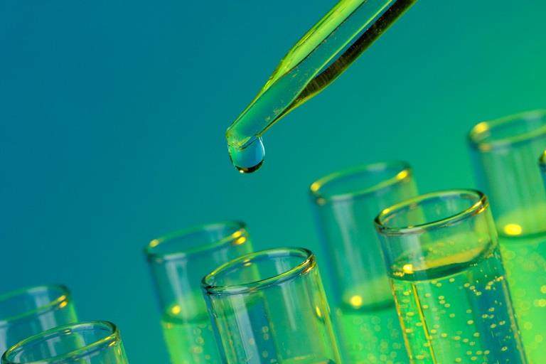 Droplets in vials