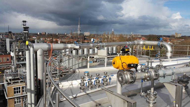 Glycerine fermentation plant